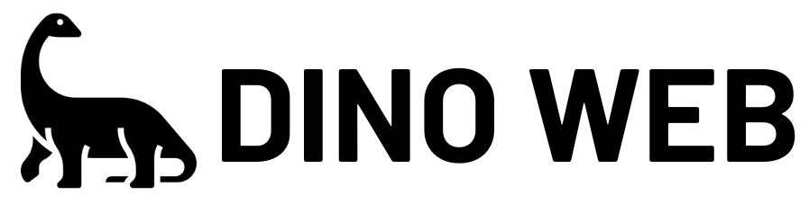 Dino Web simple logo